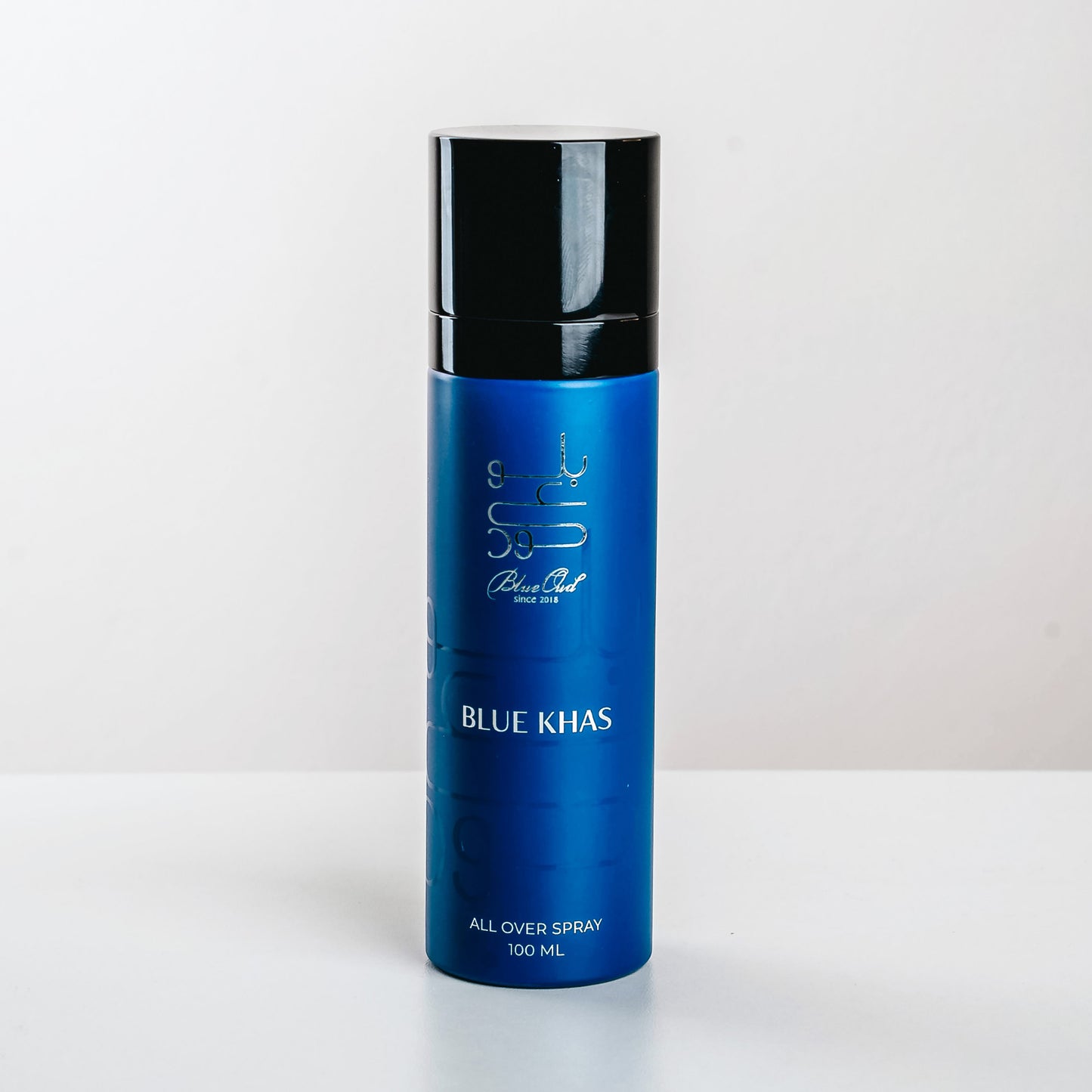 blue khas all over spray