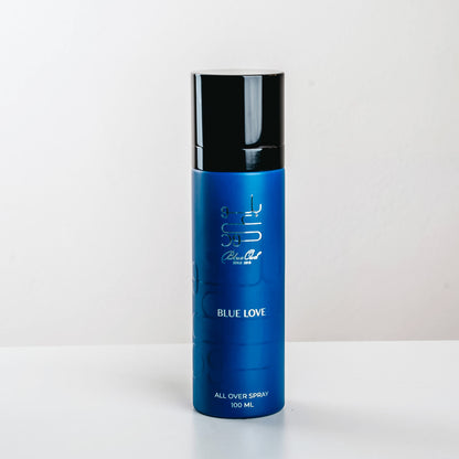 Blue Love All Over Spray