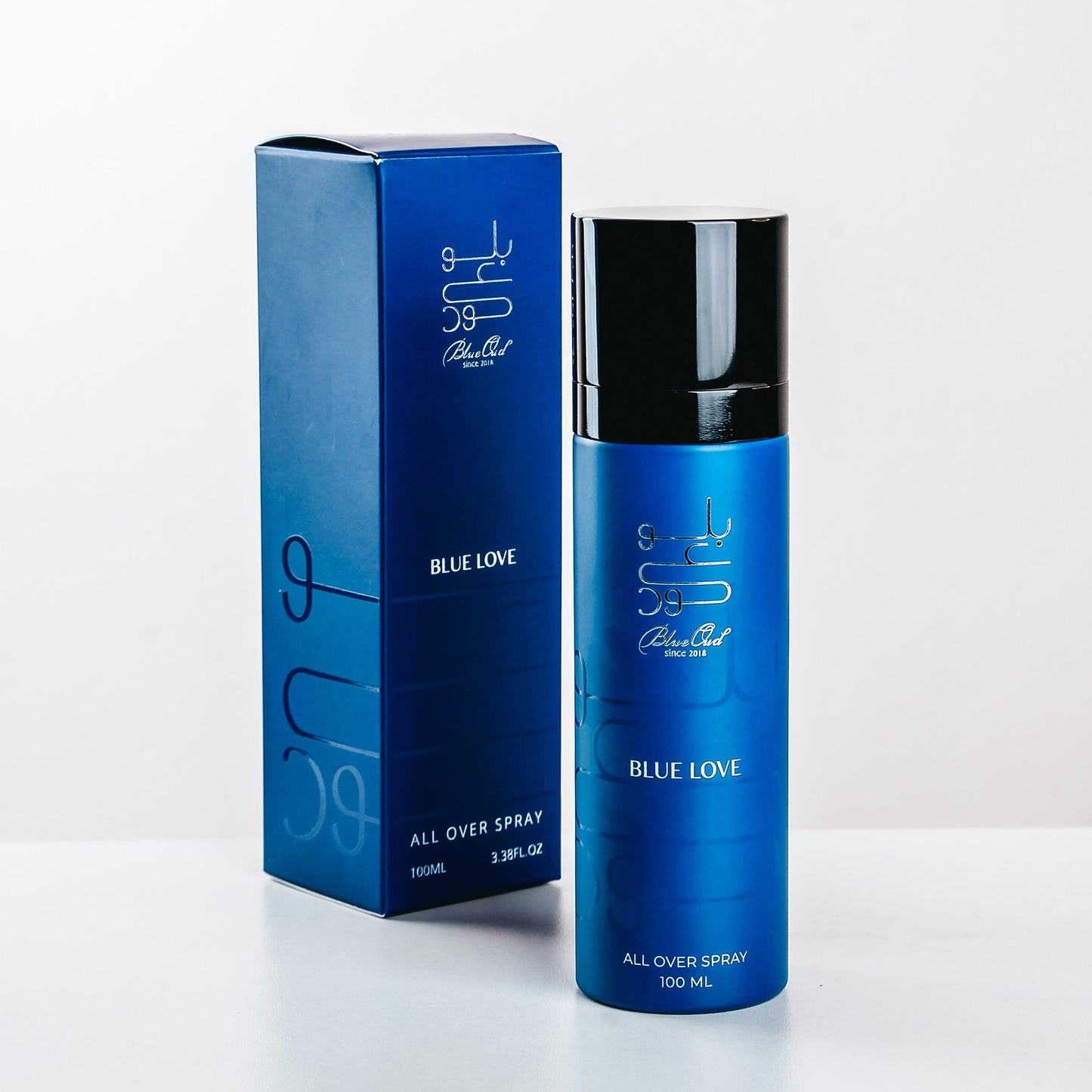 blue love all over spray