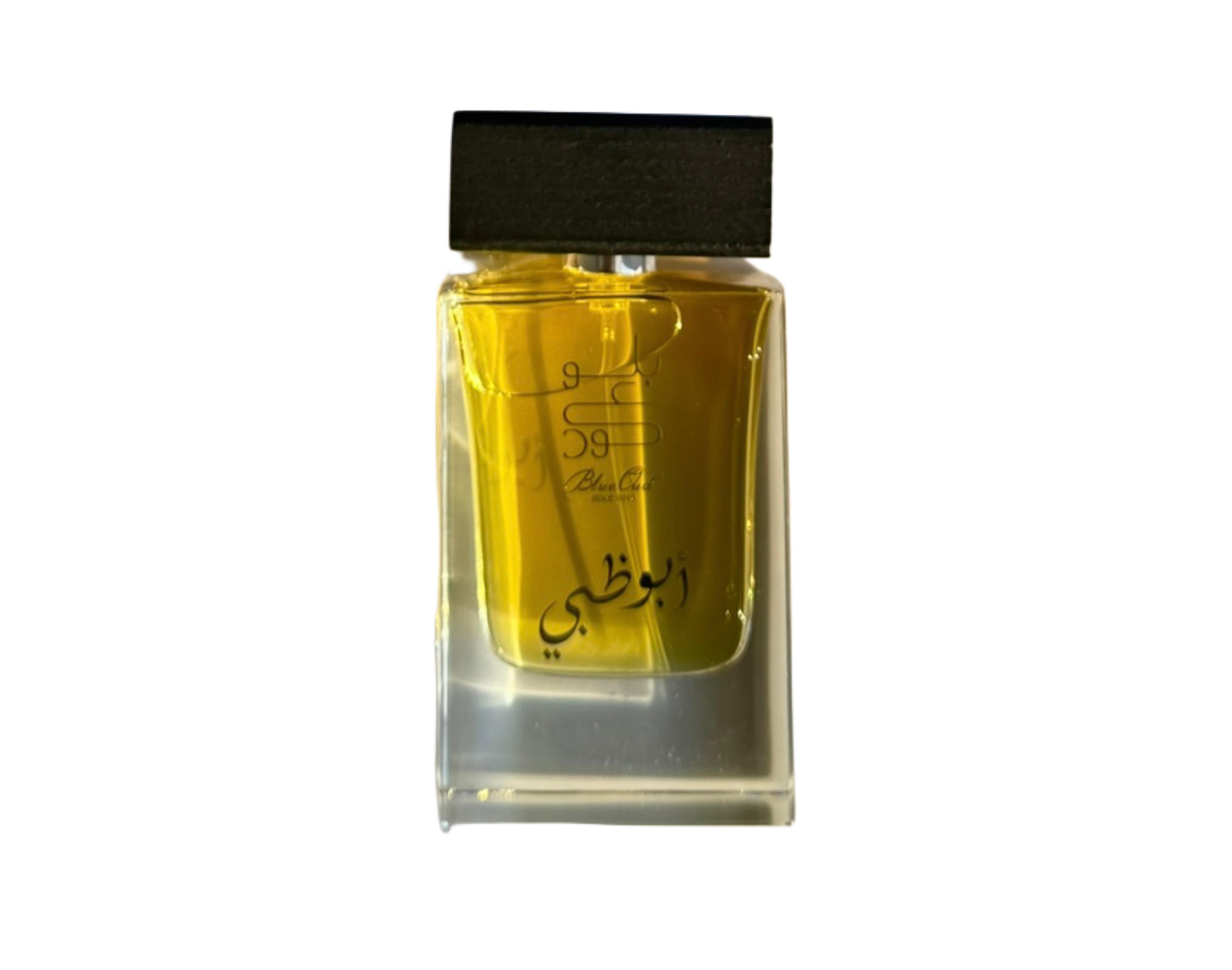 Abu Dhabi elegant Arabian extrait de parfum bottle by Blue Oud