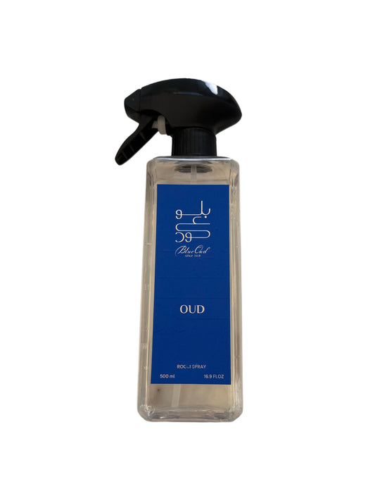 Oud room spray 500ml authentic home fragrance by Blue Oud