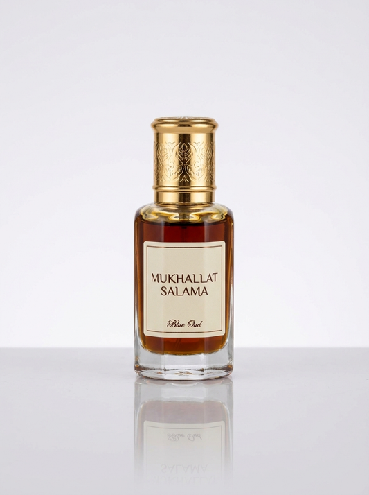Mukhallat Salama oil perfume bottle