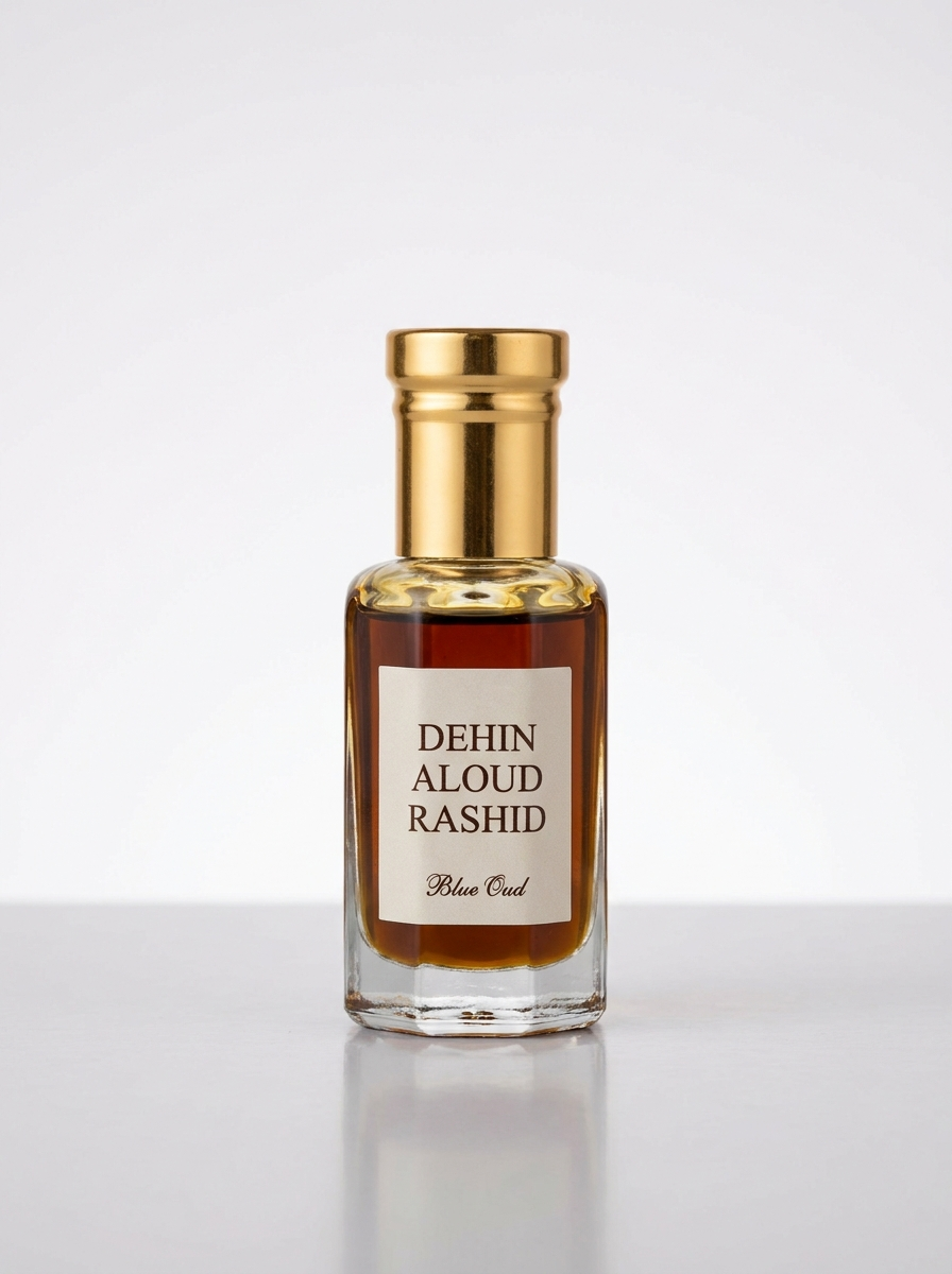 Dehin Aloud Rashid oil bottle
