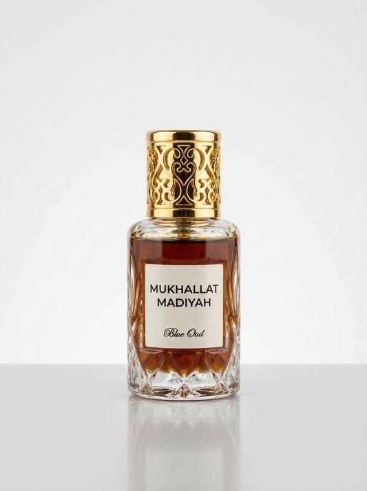 Mukhallat Madiyah oil perfume bottle