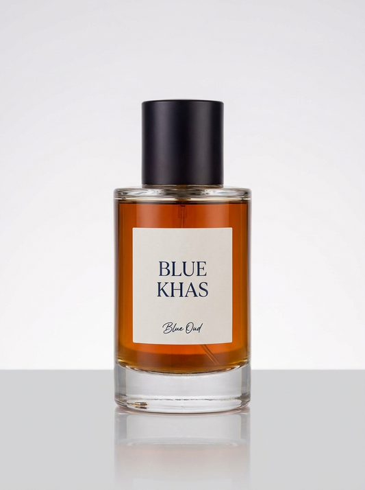 Blue Khas perfume bottle